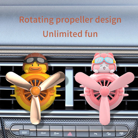 1PC Car Magnetic Cute Cartoon Figure Air Outlet Clip Aromatherapy - Complimentary Two Unscented PE Tablets and Two 5ml Bottles My Store