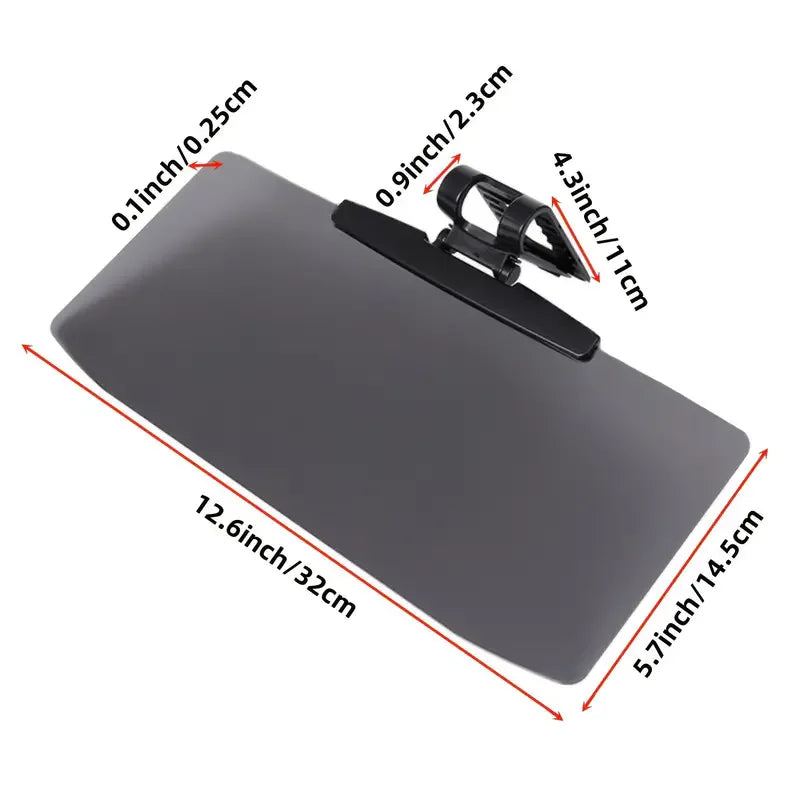 A car mounted anti glare mirror, anti UV strong light vehicle sunshade My Store