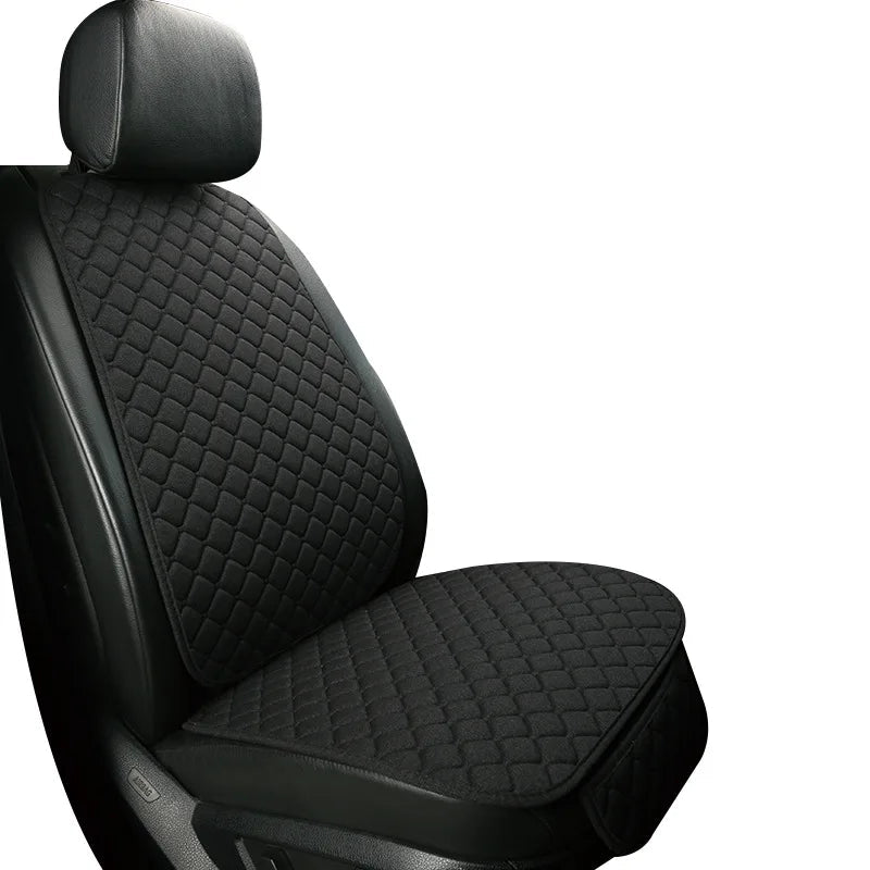 Universal Car Seat Cover Protector Linen Front Rear Back Flax Summer Cushion Pad Mat Sedan Suv Pick-up Car Interior Accessories My Store