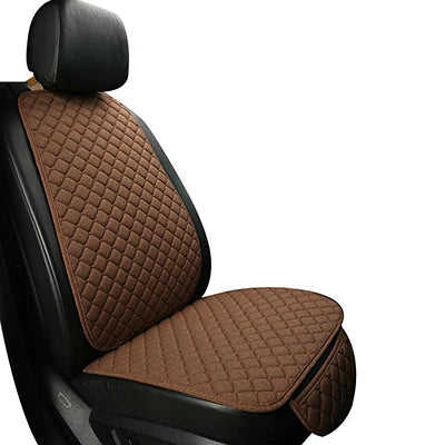Universal Car Seat Cover Protector Linen Front Rear Back Flax Summer Cushion Pad Mat Sedan Suv Pick-up Car Interior Accessories My Store