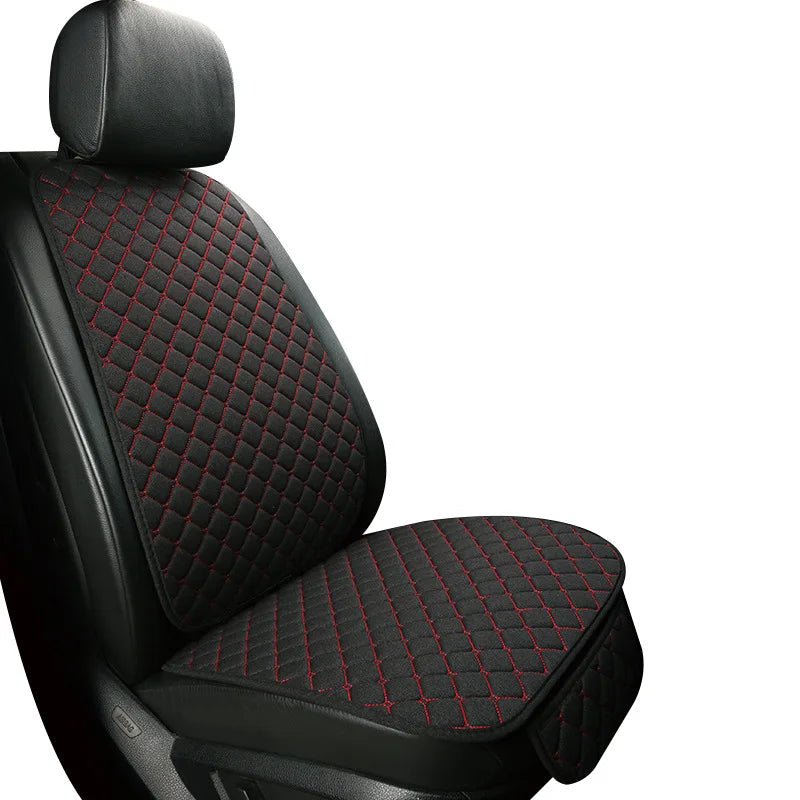 Universal Car Seat Cover Protector Linen Front Rear Back Flax Summer Cushion Pad Mat Sedan Suv Pick-up Car Interior Accessories My Store
