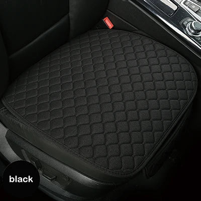 Universal Car Seat Cover Protector Linen Front Rear Back Flax Summer Cushion Pad Mat Sedan Suv Pick-up Car Interior Accessories My Store
