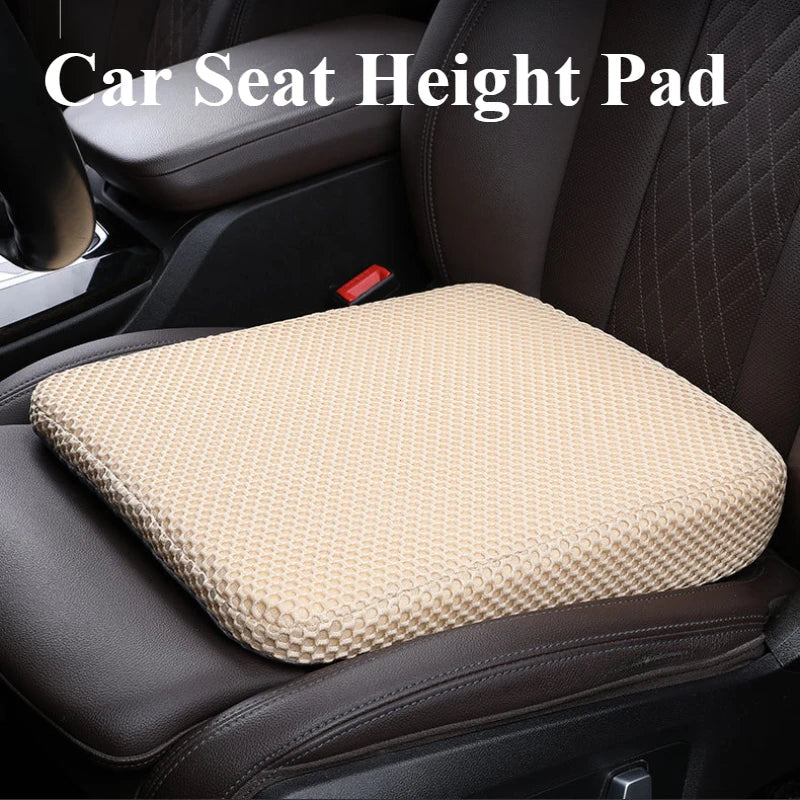 Car Seat Booster Cushion Honeycomb Memory Cotton Car Seat Cushion Car Simple Breathable 3D Mesh Thickened Sedentary Seat Cushion My Store