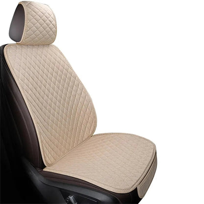 Universal Flax Car Seat Cover Front Rear Cushion Comfortable Breathable Protector Mat Four Season Pad Auto Interior Accessories My Store