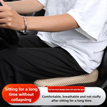 Car Seat Booster Cushion Honeycomb Memory Cotton Car Seat Cushion Car Simple Breathable 3D Mesh Thickened Sedentary Seat Cushion My Store
