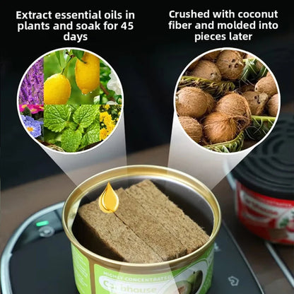 Car Air Fresheners Perfume Car Odor Eliminator Canned Wood Block Long-Lasting Auto Aromatherapy Home Wardrobe Deodorant Supplies 1005006589671231