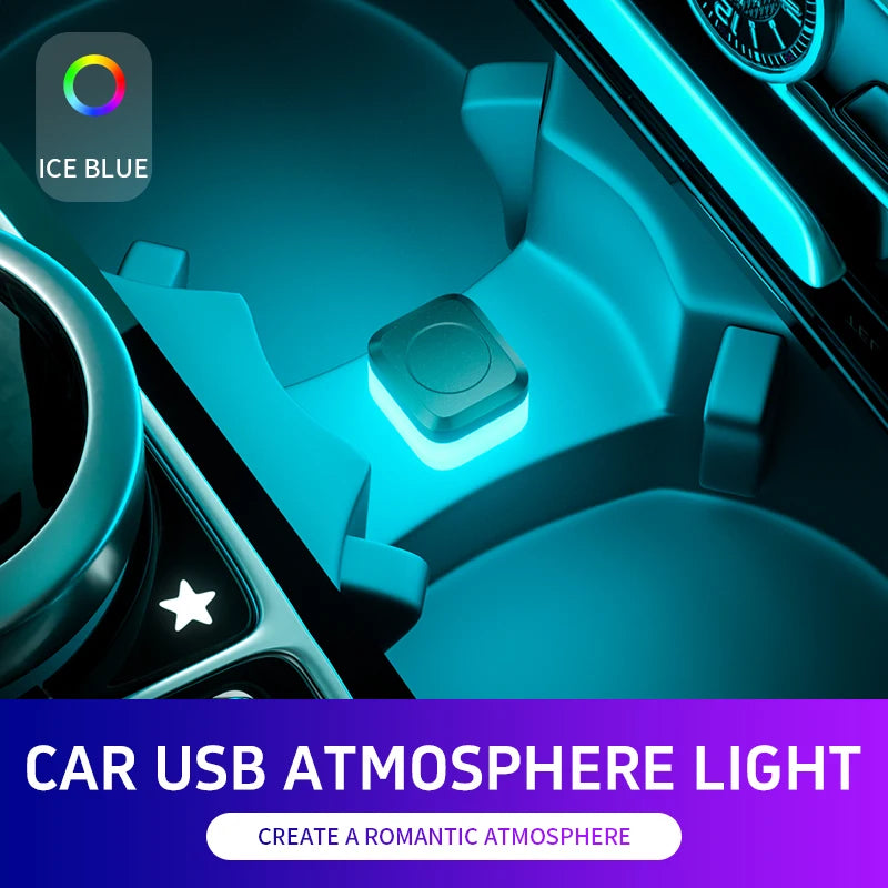 1x Car USB Led Light mood lamp Plug Play Universal LED interior Atmosphere Light Auto Reading Lamp Decorations Decorative Strip My Store