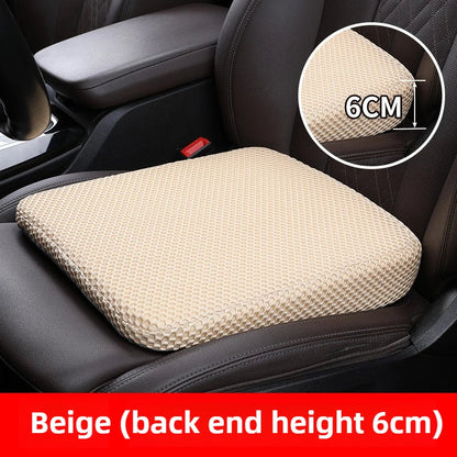 Car Seat Booster Cushion Honeycomb Memory Cotton Car Seat Cushion Car Simple Breathable 3D Mesh Thickened Sedentary Seat Cushion My Store