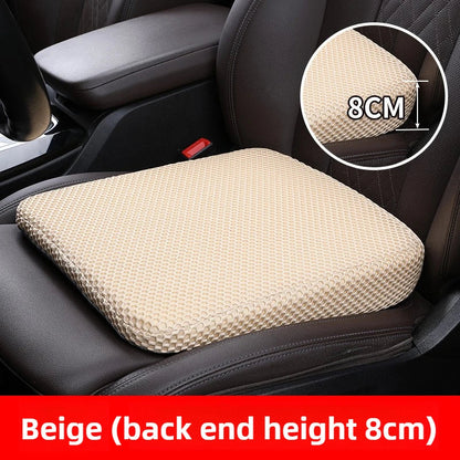 Car Seat Booster Cushion Honeycomb Memory Cotton Car Seat Cushion Car Simple Breathable 3D Mesh Thickened Sedentary Seat Cushion My Store