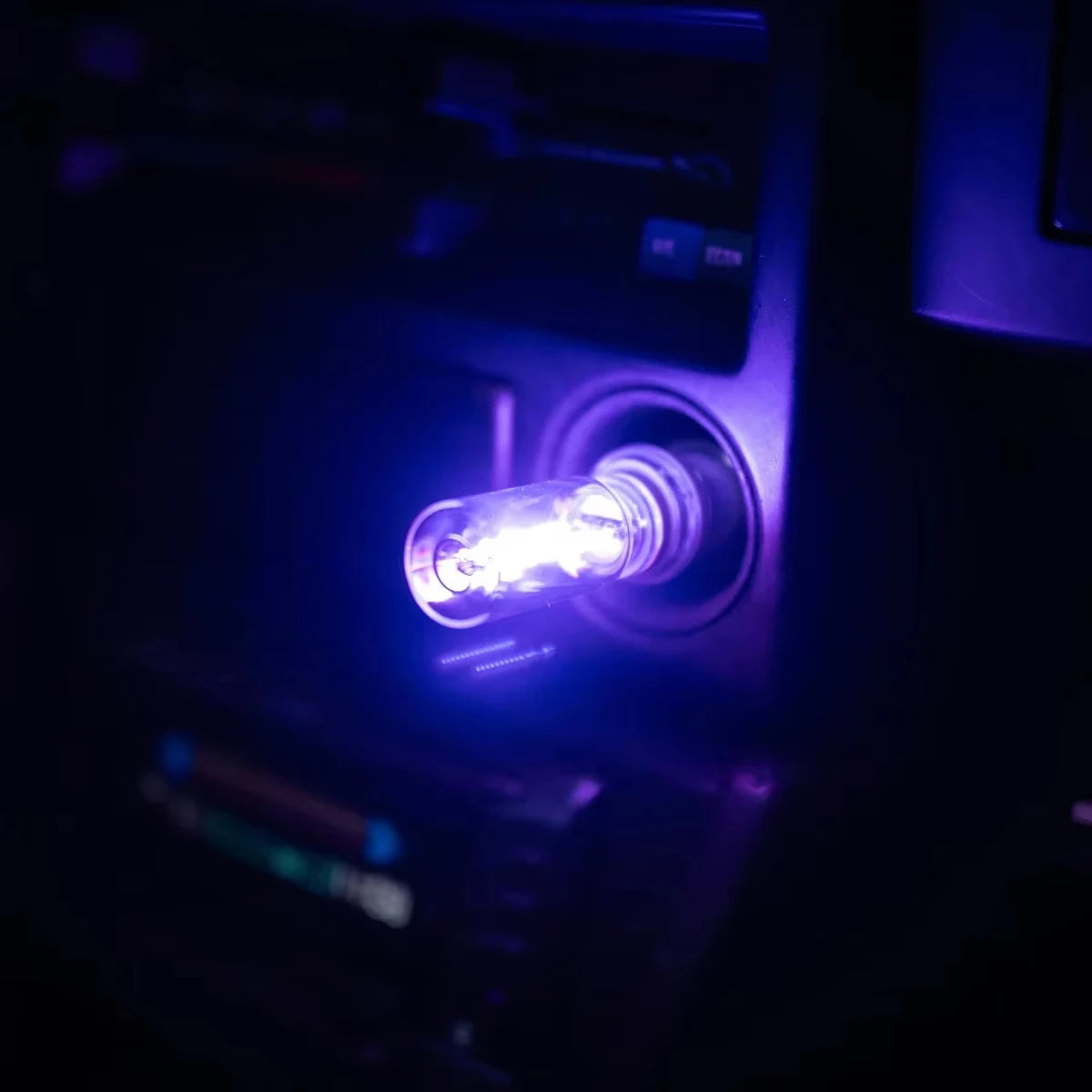 Car USB Night Light Touch Dimmable LED Filament Lamp Portable Lighting Plug and Play Decorative Atmosphere Light for Car Bedroom My Store