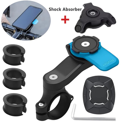 Motorcycle Handlebar Mount, Universal Bike Phone Holder, MTB Phone Holder, Detachable & Universal 360° Rotatable My Store