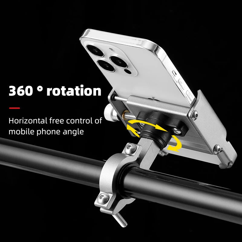 iBudim Bike Phone Holder 360 Rotation Bicycle Phone Holder for 4.7-7.0 inch Devices Motorcycle Handlebar Mobile Phone Stand My Store