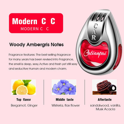 Car Air Freshener Fragrance Car Interior Air Vent Creative Diffuser Lasting Pendant Aromatherapy For Auto Smell Perfume Scent My Store