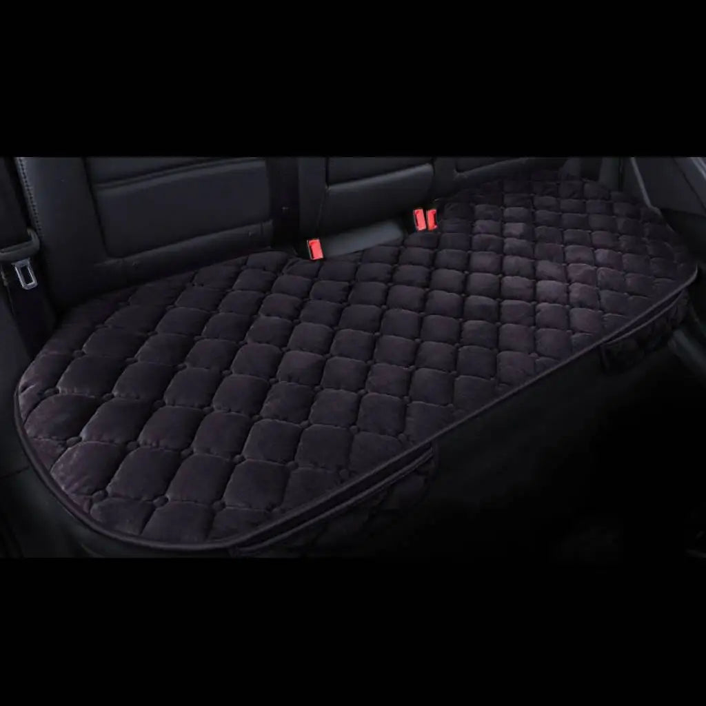 Car Seat Cover Protector Universal Winter Warm Auto Seat Cushion Rear Seat Cushion Protection Covers Back Cushion Three Piece My Store
