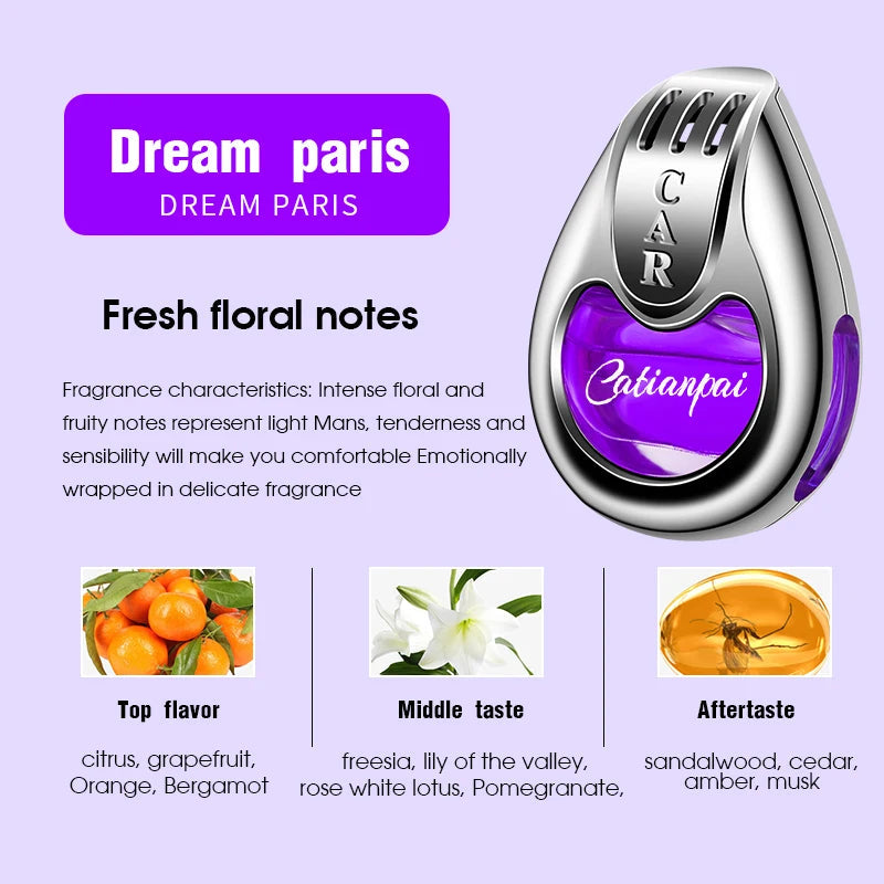 Car Air Freshener Fragrance Car Interior Air Vent Creative Diffuser Lasting Pendant Aromatherapy For Auto Smell Perfume Scent My Store
