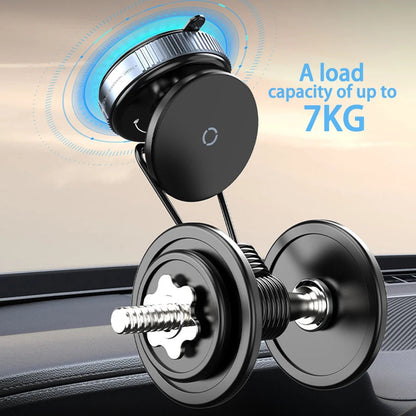 Car Phone Holder, Magsafe Magnetic Vacuum Intelligent Car Mount 360° Rotation Magnetic Vacuum Adsorption Suction Cup Bracket Car My Store