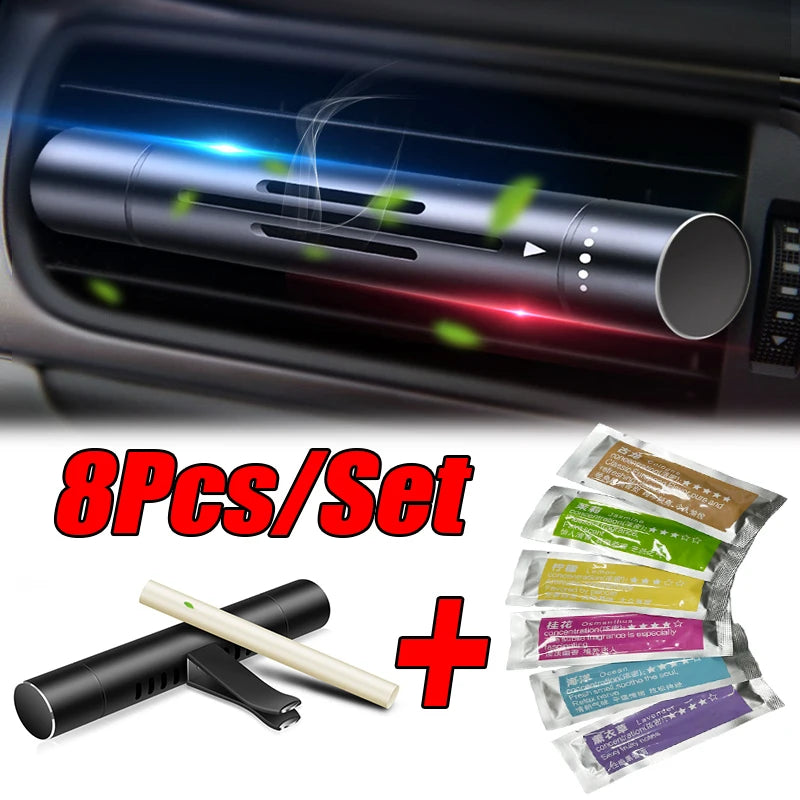 8Pc/Set Car Air Vent Perfume Car Air Freshener Flavoring Smell Aroma Car Perfumes Air Freshener Parfum Auto Interior Accessories My Store