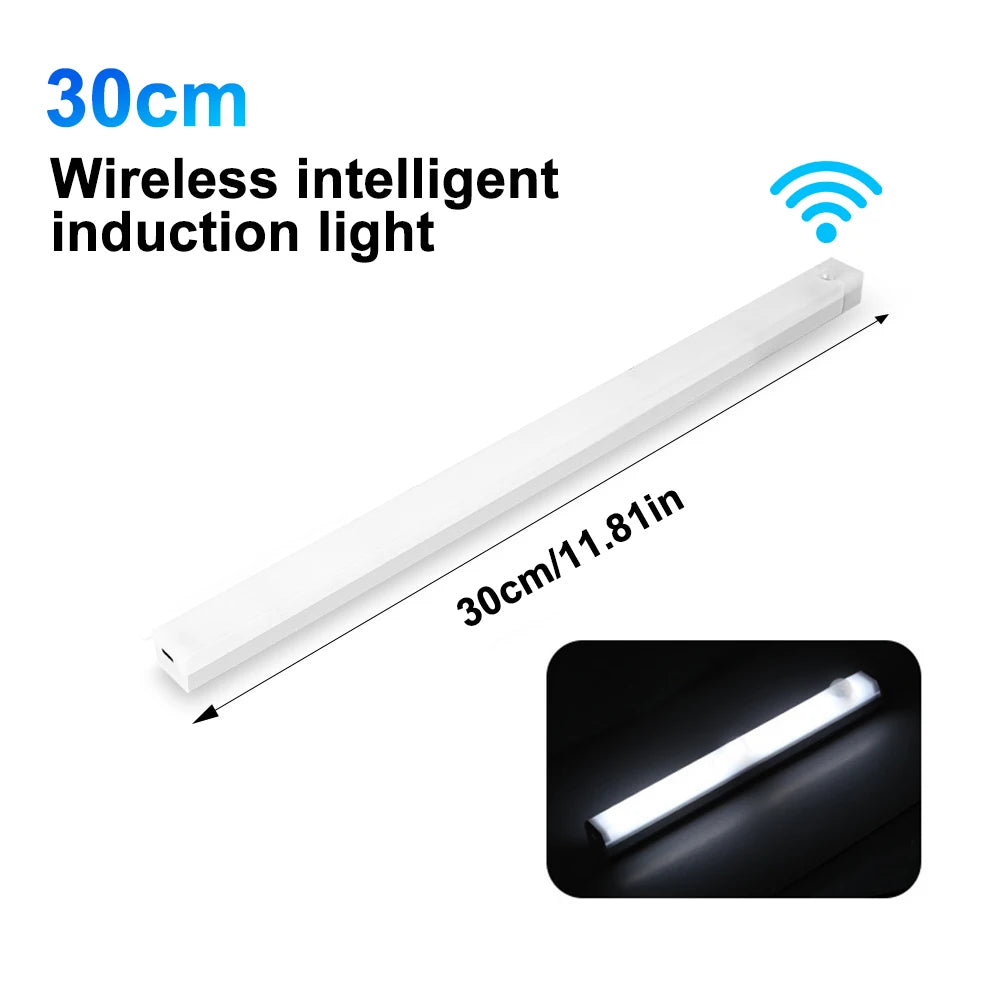 LED Car Sensor Light 10/20/30CM Automatic Induction Light Type-c Rechargeable Smart Lighting Magnetic Maual/Sensing Mode Lamp My Store