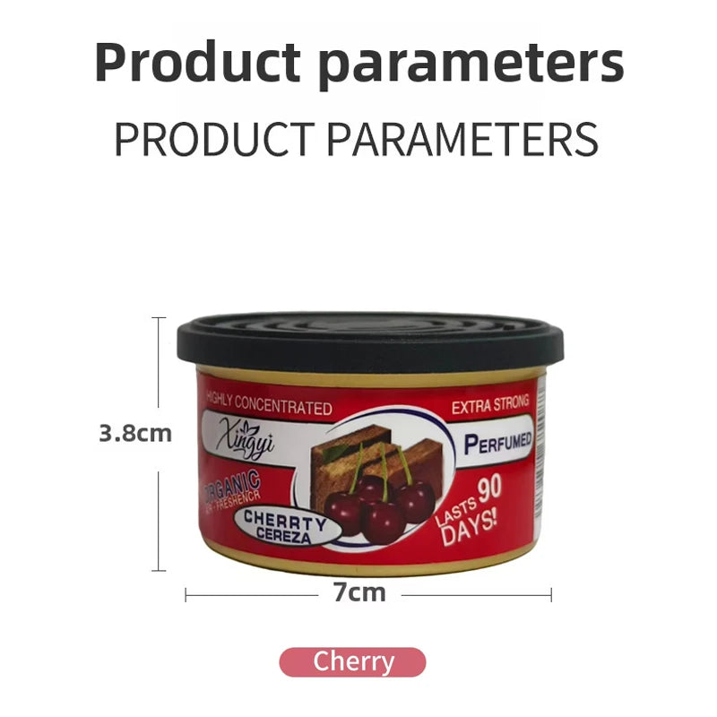 Car Air Fresheners Perfume Car Odor Eliminator Canned Wood Block Long-Lasting Auto Aromatherapy Home Wardrobe Deodorant Supplies 1005006589671231