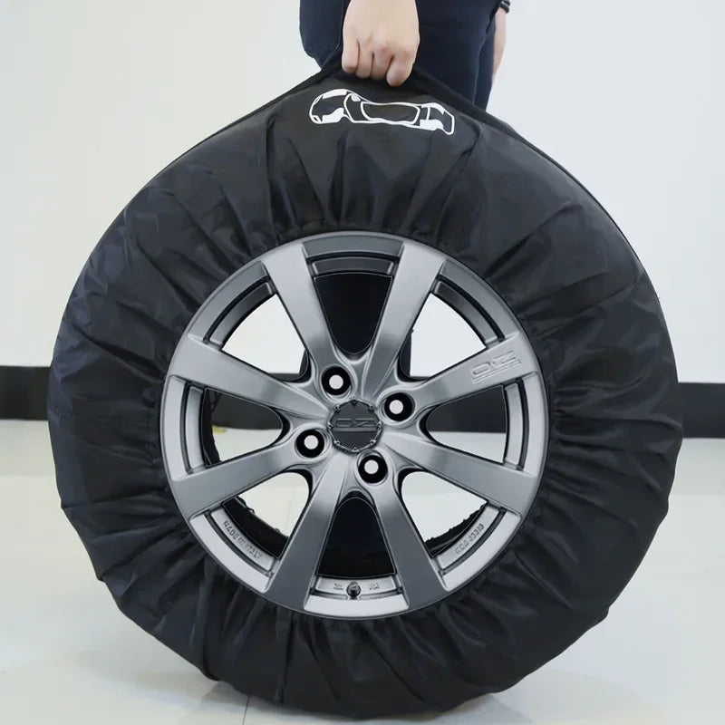 Tire Storage Bags Dustproof Waterproof S/L Universal Car Spare Cover Case Polyester Vehicle Wheel Protector Portable Wheel Bags My Store