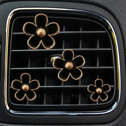 Car Outlet Vent Perfume Clips Conditioning Aromatherapy Freshener with Cute Flower Design My Store
