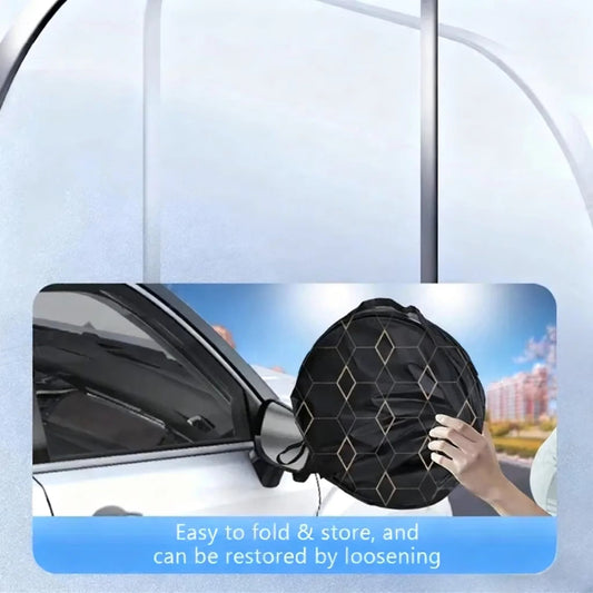5-Layer Car Windshield Sun Shade Cover Foldable Thicken Front Window UV Refletive Sunshade Curtain Sun Protection Cover My Store