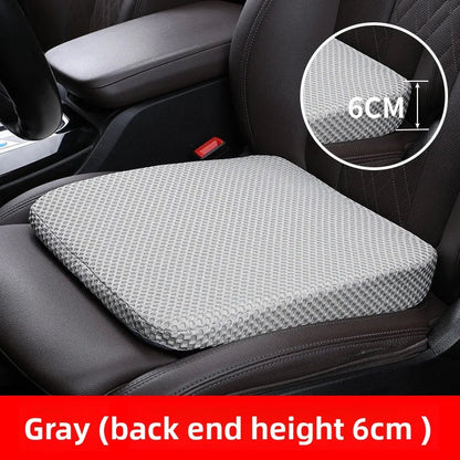 Car Seat Booster Cushion Honeycomb Memory Cotton Car Seat Cushion Car Simple Breathable 3D Mesh Thickened Sedentary Seat Cushion My Store