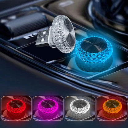 Car USB Ambient Lights Portable Mini LED Atmosphere Lamps Interior Decorative lights for car and Computer, Environment Lighting My Store