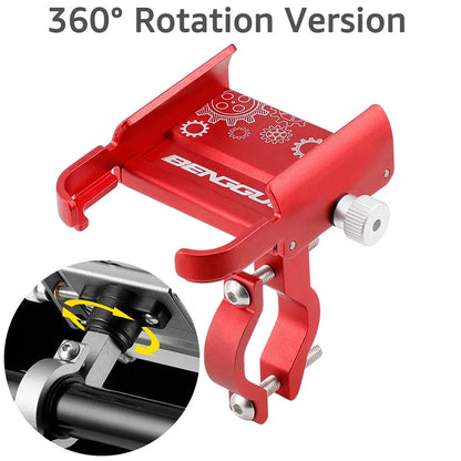 iBudim Bike Phone Holder 360 Rotation Bicycle Phone Holder for 4.7-7.0 inch Devices Motorcycle Handlebar Mobile Phone Stand My Store