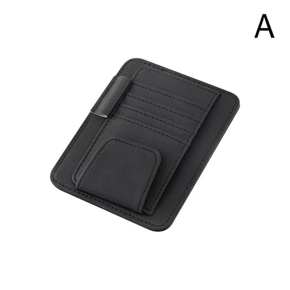 Car Sun Visor Organizer Multi-Pocket Business Card Storage Management Sunglasses Holder Visor Accessories Auto Interior My Store