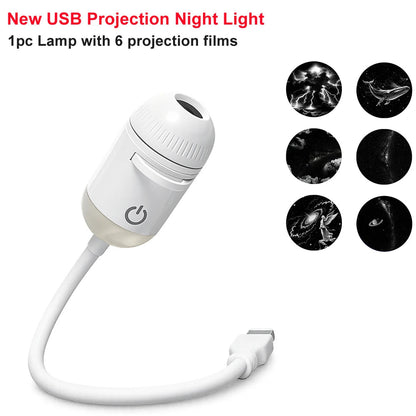 Romantic LED Starry Sky Night Light USB Powered Saturn Galaxy Projector Lamp for Car Roof Party Room Ceiling Decor Plug and Play My Store