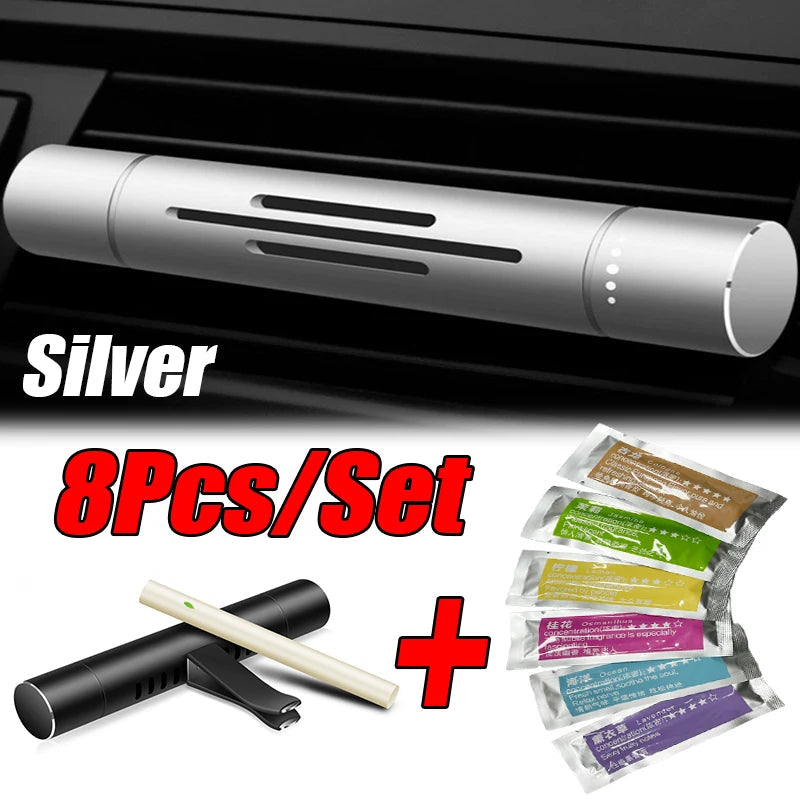8Pc/Set Car Air Vent Perfume Car Air Freshener Flavoring Smell Aroma Car Perfumes Air Freshener Parfum Auto Interior Accessories My Store