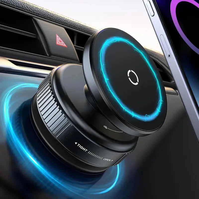 360°Adjustable Suction Cup Phone Mount Magnetic Car Phone Holder Vacuum Suction for Gym/Mirror/Smooth Surface For All Smartphone My Store