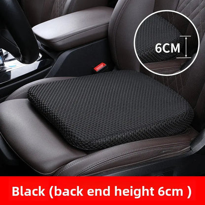 Car Seat Booster Cushion Honeycomb Memory Cotton Car Seat Cushion Car Simple Breathable 3D Mesh Thickened Sedentary Seat Cushion My Store