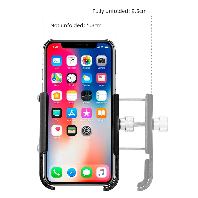 iBudim Bike Phone Holder 360 Rotation Bicycle Phone Holder for 4.7-7.0 inch Devices Motorcycle Handlebar Mobile Phone Stand My Store