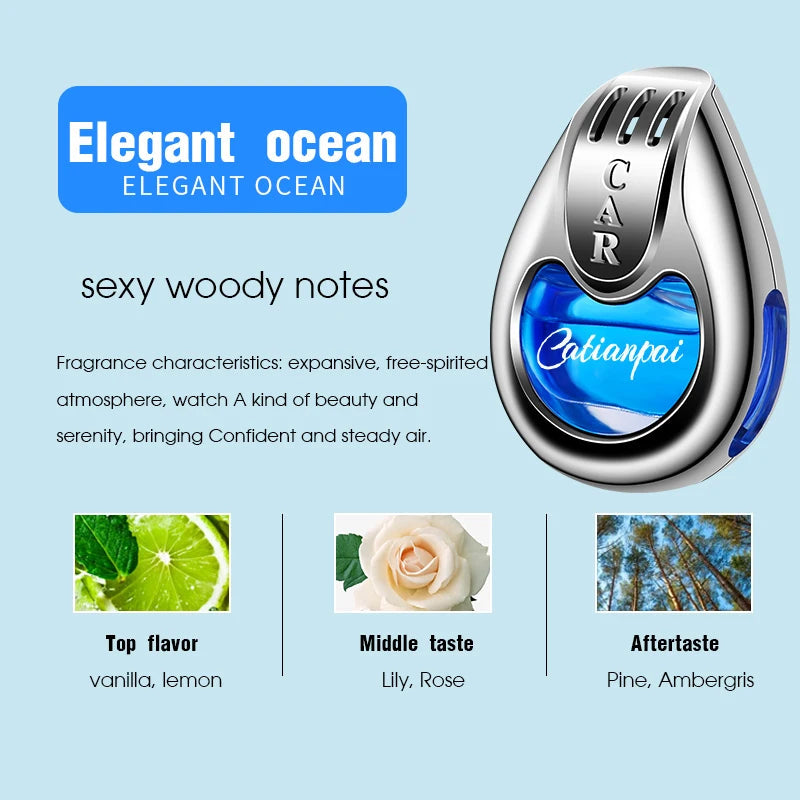 Car Air Freshener Fragrance Car Interior Air Vent Creative Diffuser Lasting Pendant Aromatherapy For Auto Smell Perfume Scent My Store
