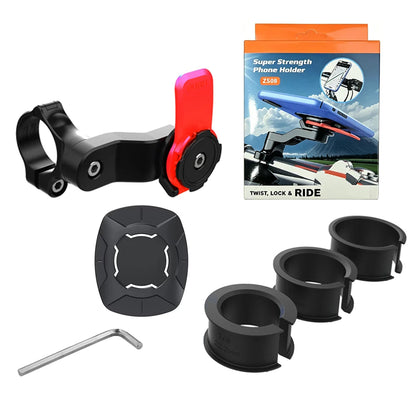 Motorcycle Handlebar Mount, Universal Bike Phone Holder, MTB Phone Holder, Detachable & Universal 360° Rotatable My Store