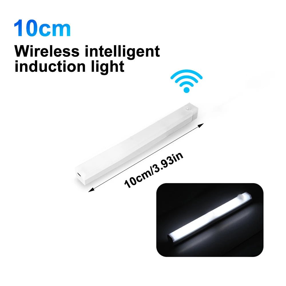 LED Car Sensor Light 10/20/30CM Automatic Induction Light Type-c Rechargeable Smart Lighting Magnetic Maual/Sensing Mode Lamp My Store