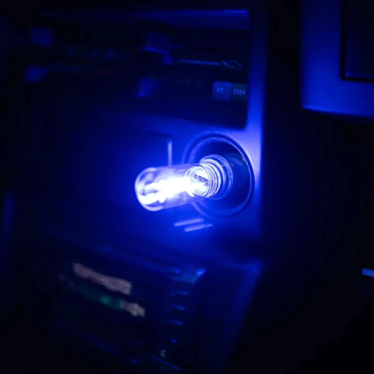 Car USB Night Light Touch Dimmable LED Filament Lamp Portable Lighting Plug and Play Decorative Atmosphere Light for Car Bedroom My Store