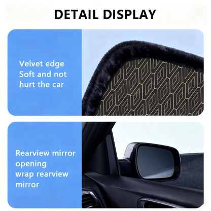 5-Layer Car Windshield Sun Shade Cover Foldable Thicken Front Window UV Refletive Sunshade Curtain Sun Protection Cover My Store