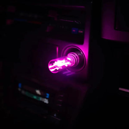 Car USB Night Light Touch Dimmable LED Filament Lamp Portable Lighting Plug and Play Decorative Atmosphere Light for Car Bedroom My Store