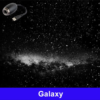 Romantic LED Starry Sky Night Light USB Powered Saturn Galaxy Projector Lamp for Car Roof Party Room Ceiling Decor Plug and Play My Store