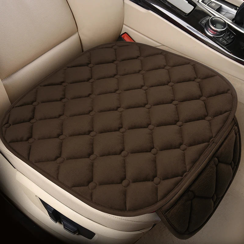 Car Seat Cover Protector Universal Winter Warm Auto Seat Cushion Rear Seat Cushion Protection Covers Back Cushion Three Piece My Store
