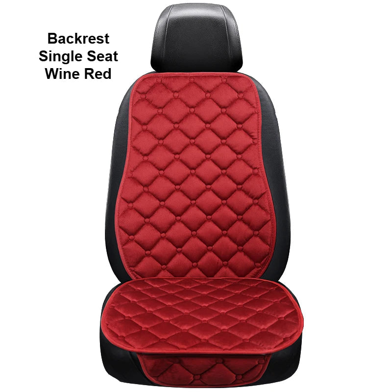 Car Seat Cover Protector Universal Winter Warm Auto Seat Cushion Rear Seat Cushion Protection Covers Back Cushion Three Piece My Store