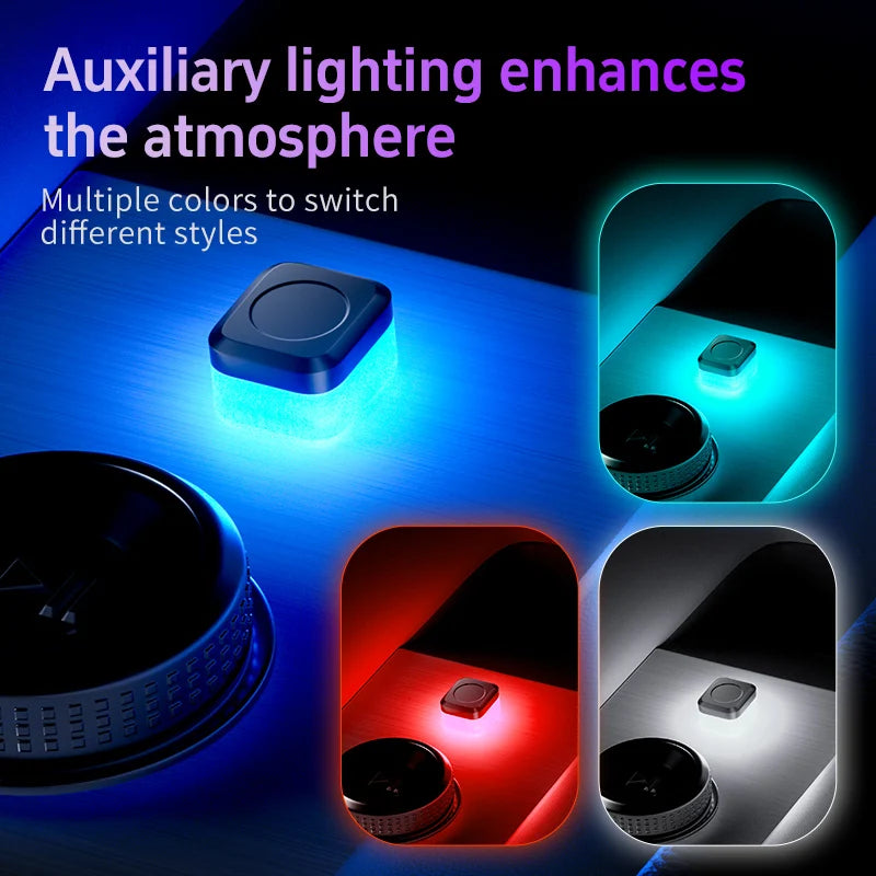 1x Car USB Led Light mood lamp Plug Play Universal LED interior Atmosphere Light Auto Reading Lamp Decorations Decorative Strip My Store