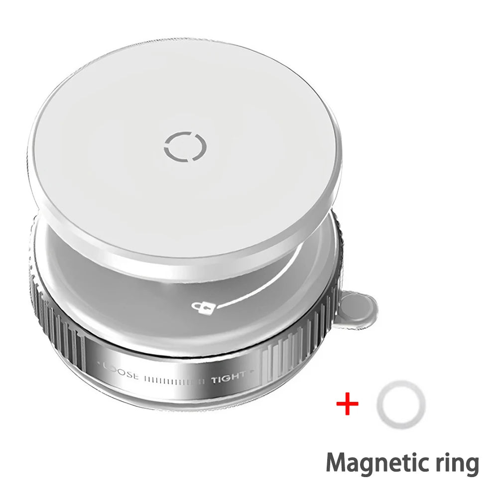 Car Phone Holder, Magsafe Magnetic Vacuum Intelligent Car Mount 360° Rotation Magnetic Vacuum Adsorption Suction Cup Bracket Car My Store
