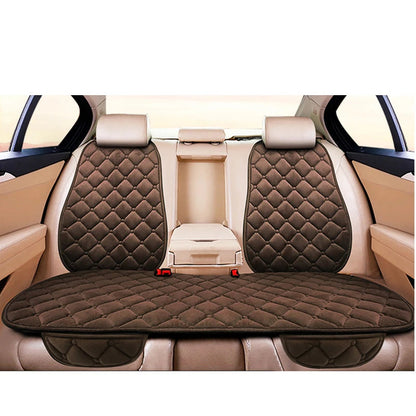 Car Seat Cover Protector Universal Winter Warm Auto Seat Cushion Rear Seat Cushion Protection Covers Back Cushion Three Piece My Store
