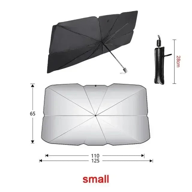 Car Sunshade Umbrella For Auto Shading Car Sun Shade Protector Parasol Summer Sun Interior Windshield Protection Curtain My Store