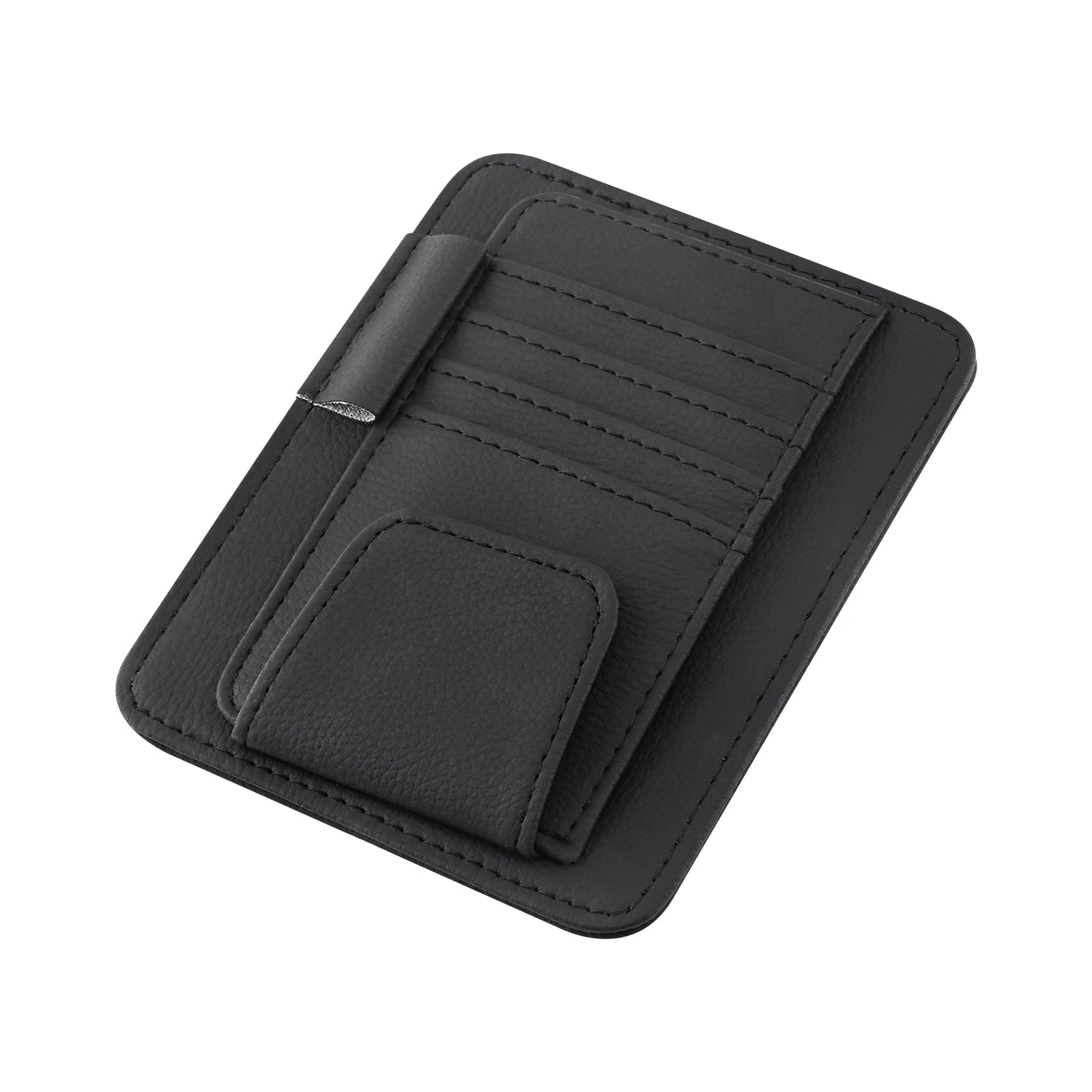 JFBONIN Car Visor Organizer Multi-Pocket Pouch Bag Card Glasses Storage Holder Scratch-resistant Auto Visor Holder For Car My Store