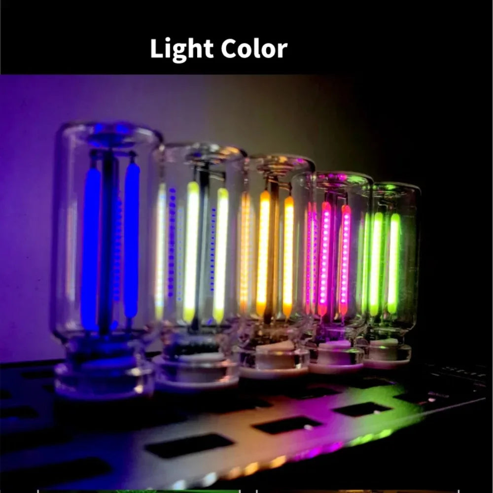 Car USB Night Light Touch Dimmable LED Filament Lamp Portable Lighting Plug and Play Decorative Atmosphere Light for Car Bedroom My Store